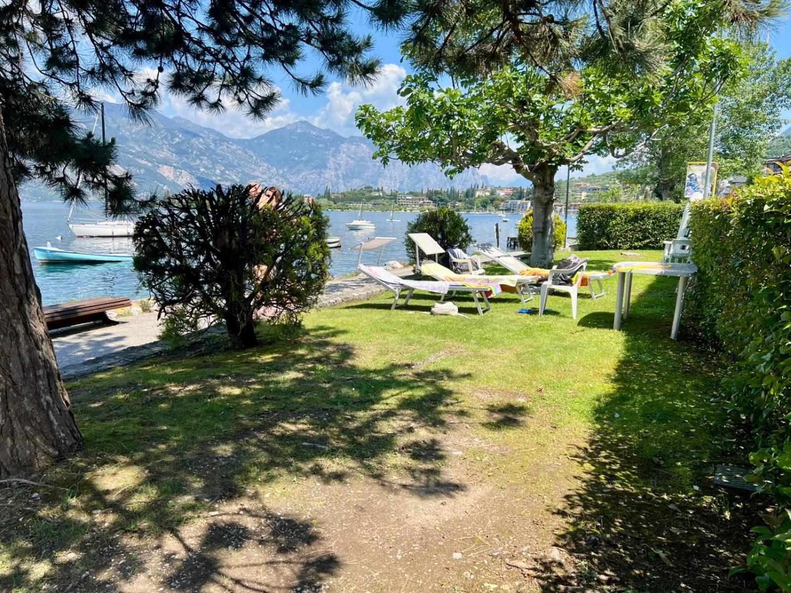 Ferienwohnung Val Di Sogno Grand View Malcesine Exterior foto